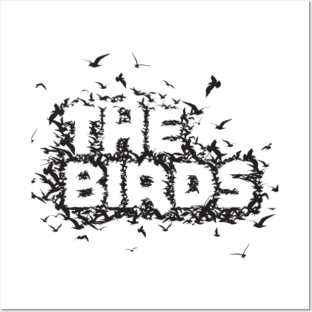 The Birds - Alfred Hitchcock Wall Art by Gman_art